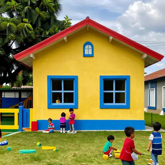 Casa de Brincar: Um Espaço de Diversão e Criatividade Casa de Brincar: Um Espaço de Diversão e Criatividade