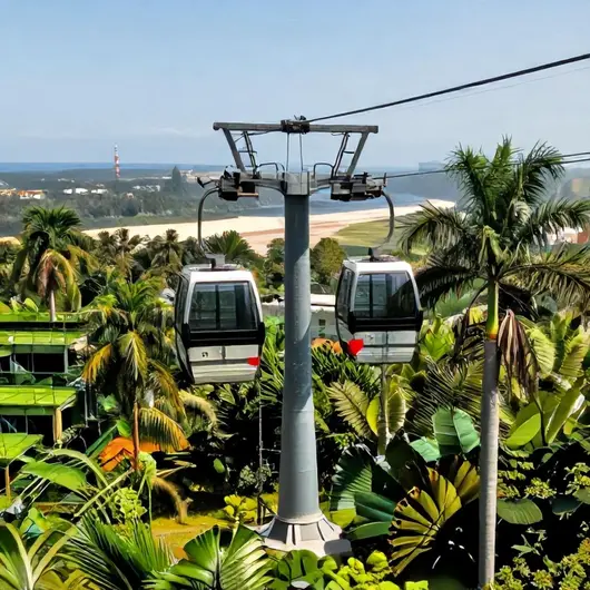 Explore o Teleférico de Aracaju